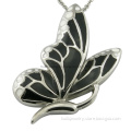 Enamel Steel Butterfly Pendant Women Jewelry